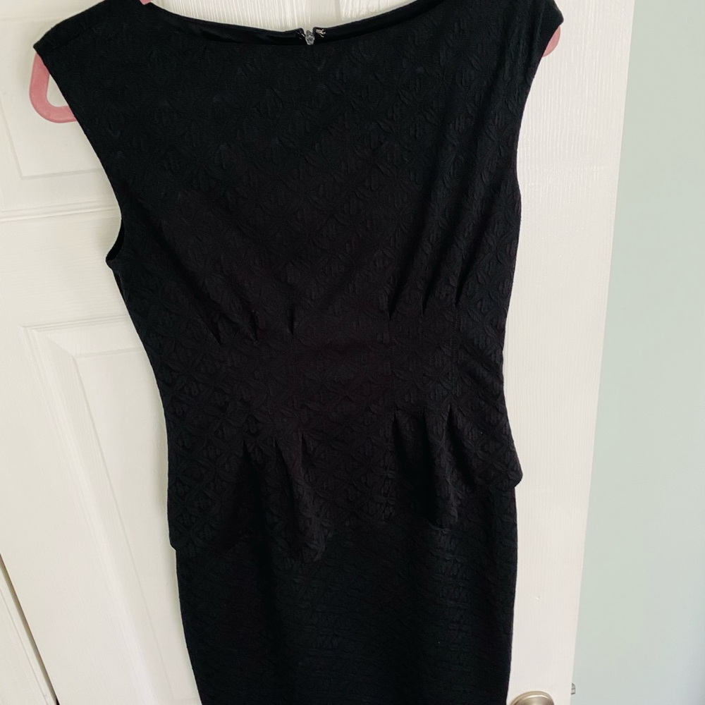 American Living Black Peplum Dress